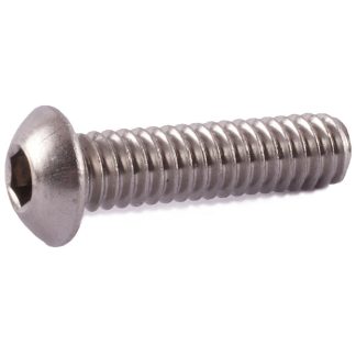 Vite a brugola con testa bombata esagonale RS PRO, 6/32, L. 7/8poll, in Acciaio