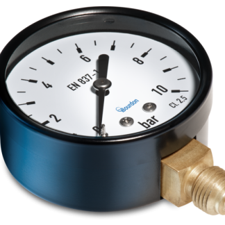 Manometro Bourdon, 0bar → 16bar max, G 1/8, Ø est. 40mm