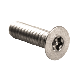 Vite di sicurezza Piatta in Acciaio inox Hammond, filettatura M3.5 x 12mm, guida Torx