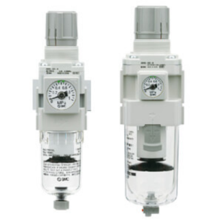 Filtro regolatore SMC AW, attacco G 3/8, filtrazione 5μm, 10 bar max