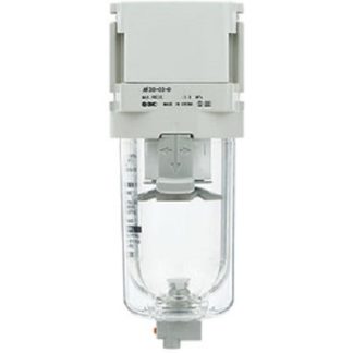 Filtro pneumatico SMC AF40-F04D-D, filtrazione 5μm, portata max 6000L/min, attacco G 1/2, scarico Auto
