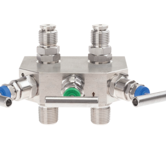 Manifold idraulico WIKA, serie IV3X, 1 stazioni, 420 bar max