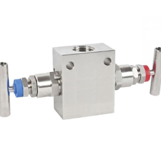 Manifold idraulico WIKA, serie IV2X, 1 stazioni, 420 bar max