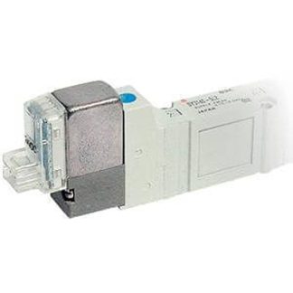 Elettrovalvole per pneumatica SMC, BSP 1/8, funzione 2 position single, azionamento Solenoide, 24V cc