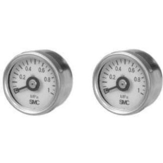 Manometro SMC, 0Mpa → 1Mpa max, R 1/8, Ø est. 30mm