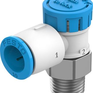 Valvola di controllo pneumatica Festo, Exhaust Air One Way Flow Control, con Manopola rotativa, R 1/4