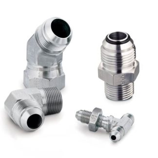 Dado Parker, connettore A: Femmina 37° JIC Flare, B: UNF 1 7/8-12, in Acciaio