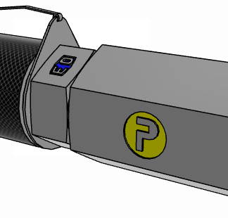 Parker, connettore A: BSPP 1/4 femmina, B: UNF 7/16-20