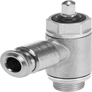 Valvola di controllo pneumatica Festo, Exhaust Air One Way Flow Control, con Manuale, G 1/8