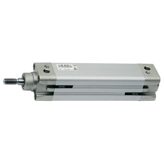 Cilindro pneumatico a stelo Camozzi 61 61M2P032A0125, Doppio effetto, foro da 32mm, corsa 125mm