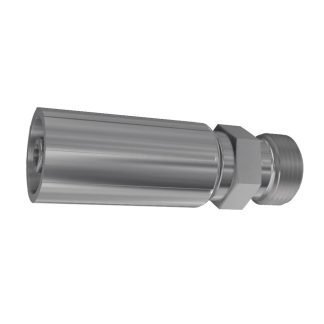 Raccordo tubo flessibile crimpato Parker, connettore A: Tubo da 3/8 poll., B: Maschio M18 x 1,5