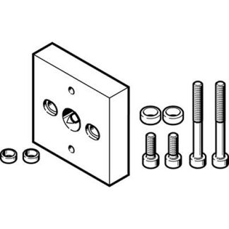 Pinza pneumatica, Festo DHAA-G-Q5-16-B6-14-20, serie DHAA, 8 bar max