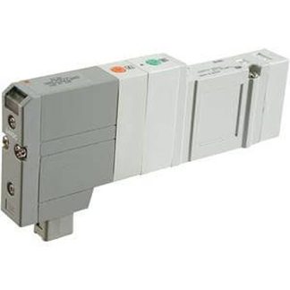 Elettrovalvola a Solenoide SMC, funzione 2-position double, azionamento Aria, 24V cc