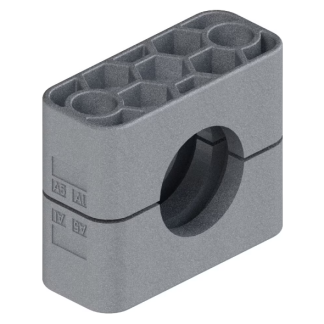 Morsetto per tubi, Parker RAA321.3X, per tubo con Ø esterno di 21.3mm max, in Alluminio