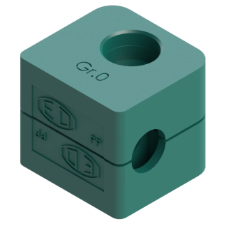 Morsetto per tubi, Parker RAP010X, per tubo con Ø esterno di 10mm max, in polipropilene
