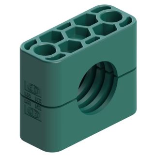 Morsetto per tubi, Parker RAP215X, per tubo con Ø esterno di 15mm max, in polipropilene