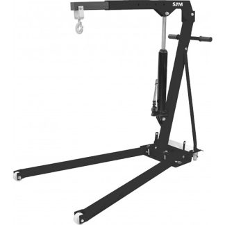 Martinetto idraulico manuale SAM, capacità 1t, altezza di sollevamento 620mm