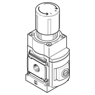 Regolatore, Festo MS6-LRP-3/8-D2-A8, serie SIG.RA, ingresso G 3/8, 14bar max