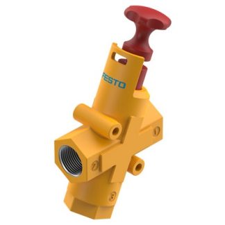 Valvola di intercettazione Festo, serie HE, in: G 1, out: G 1, portata 10000L/min