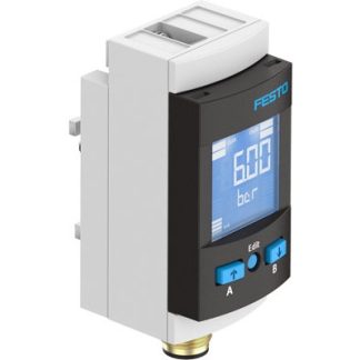 Sensore di pressione SPAU-P10R-MS4-F-L-PNLK-PNVBA-M12D, pressione massima 10 bar, IP65 M12