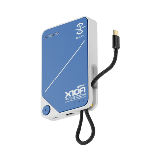 1-Power X Power Bank 10000mAh With Built-in USB-C Cable - Limited Edition