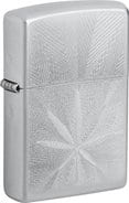 ZIPPO satin finish gelasert Cannabis 60007207
