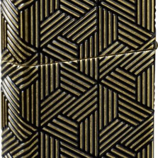 ZIPPO messing antik Armor Case Art Deco Pattern 60007445