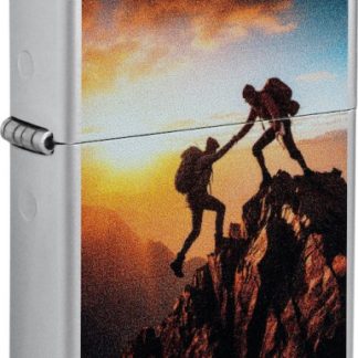 ZIPPO satin finish color Mountain Climbing 60007376