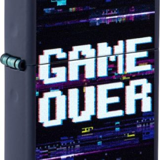 ZIPPO Navy Blue color Game Over 60007380