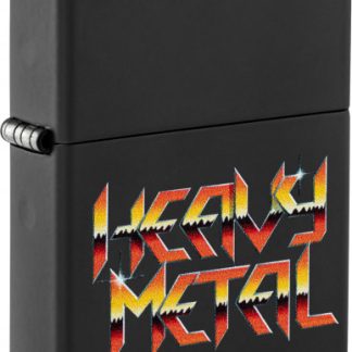 ZIPPO schwarz matt color Heavy Metal 60007388