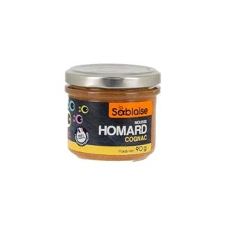French Lobster Mousse, Lobster Cream with Cognac from Brittany, 90 g