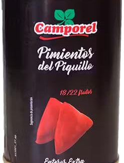 Camporel Pimientos del Piquillo - Smoked Pointed Peppers (1 x 360g) Tin (360)