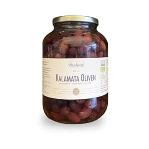 Vita Verde Organic Kalamata Olives without Core 850 g in Lake