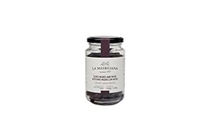 Black Aragon Olives with Stone 220g Jar