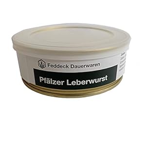 Canned Sausage Palatine Liver Sausage, 200 g, MHD 10 Years