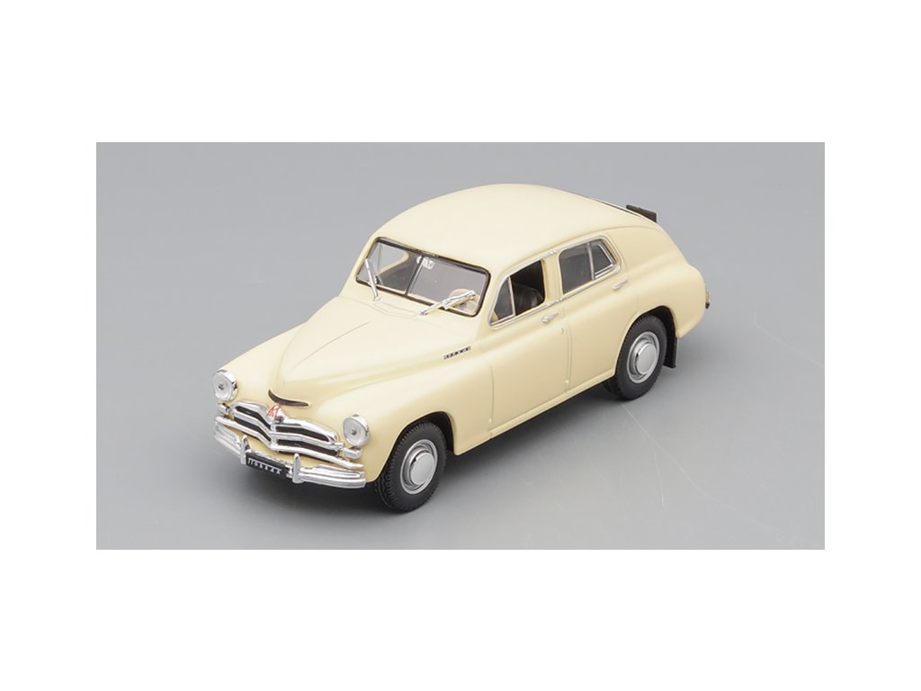 GAZ-M20V Pobeda 1:43 - Kultovní auta SSSR - CCCP časopis s modelem GAZ M20 V Pobeda - kovový model auta