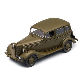 GAZ 11-73 1:43 - Kultovní auta SSSR časopis s modelem #19 GAZ 11 73 - Kultovní auta SSSR CCCP - kovový model auta