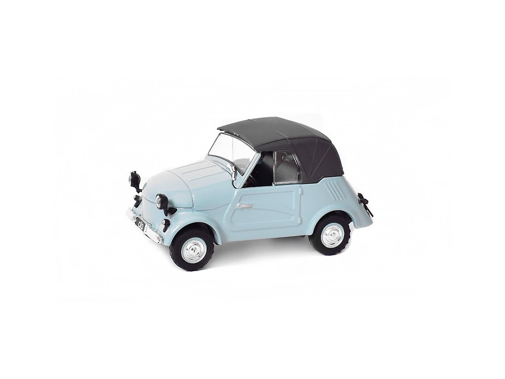 SMZ S3A 1:43 - Kultovní auta SSSR časopis s modelem #24 SMZ S-3A - kovový model auta