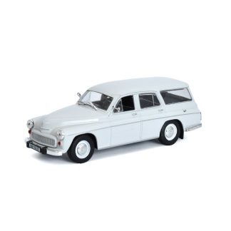 WARSZAWA 203 VARŠAVA kombi 1:43 Kultovní auta PRL-u časopis s modelem WARSZAWA 203 kombi Kultovní auta PRL-u - kovový model auta