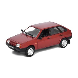 VAZ 2109 Lada 1:43 - Kultovní auta SSSR časopis s modelem VAZ-2109 Lada Sputnik Samara - kovový model auta