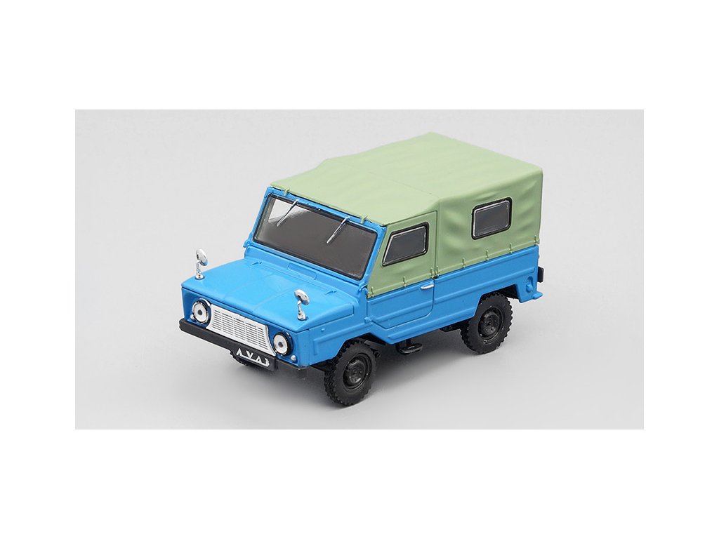 LUAZ-969 Volyn' 1:43 - DeAgostini Kultovní auta SSSR časopis s modelem LUAZ 969 Volyn - kovový model auta