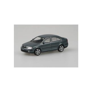 Škoda Octavia 2004 Šedá Graphite Metalíza 1:43 - Abrex Škoda Octavia II 2004 - Šedá Graphite Metalíza - kovový model auta