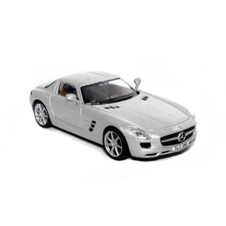 Mercedes SLS AMG 1:43 - Superauta DeAgostini časopis s modelem #14 Mercedes SLS AMG - kovový model auta z časopisu Superkary - Superauta