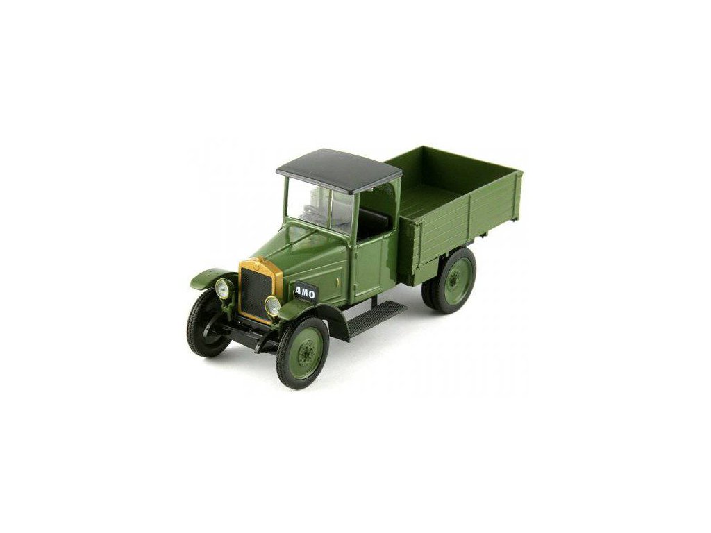 AMO F-15 ( FIAT 15 ) 1930 1:43 - Kultovní auta SSSR časopis s modelem ZIS AMO-F-15 ( Fiat F-15 ) - kovový model auta