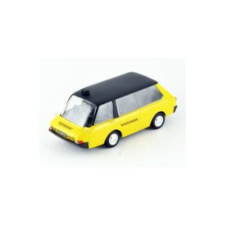 VNIITE PT prototip taxi 1:43 Kultovní auta SSSR časopis s modelem #88 VNIITE-PT prototip taxi Kultovní auta SSSR - kovový model mikrobusu