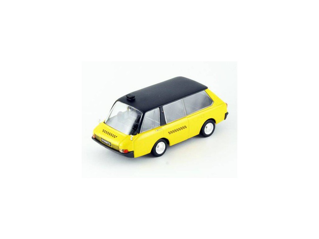 VNIITE PT prototip taxi 1:43 Kultovní auta SSSR časopis s modelem #88 VNIITE-PT prototip taxi Kultovní auta SSSR - kovový model mikrobusu