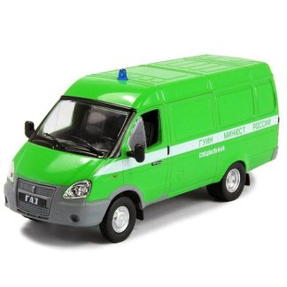 GAZ-2705 Gazel' FSIN Ruska 1:43 - Auto ve službě časopis s modelem GAZ 2705 Gazel' - kovový model auta