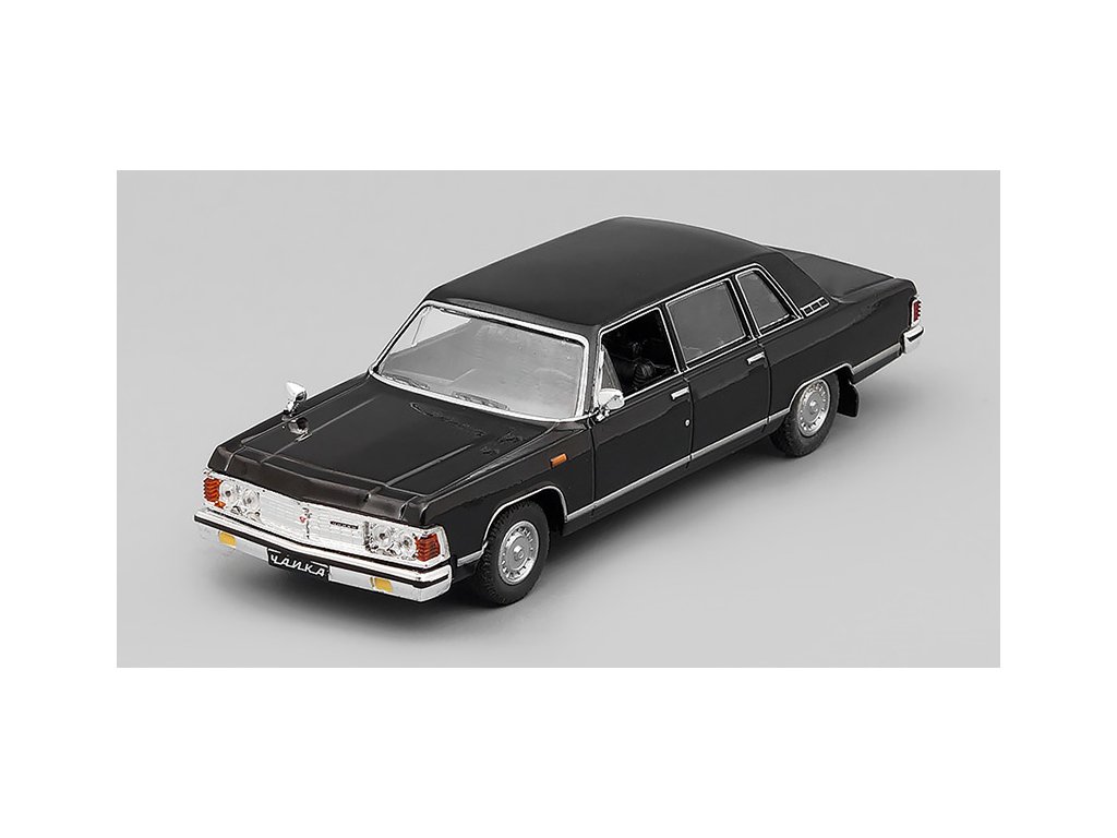 GAZ-14 Čajka 1:43 - Kultovní auta SSSR časopis s modelem GAZ 14 Čaika Kultovní auta SSSR - kovový model auta