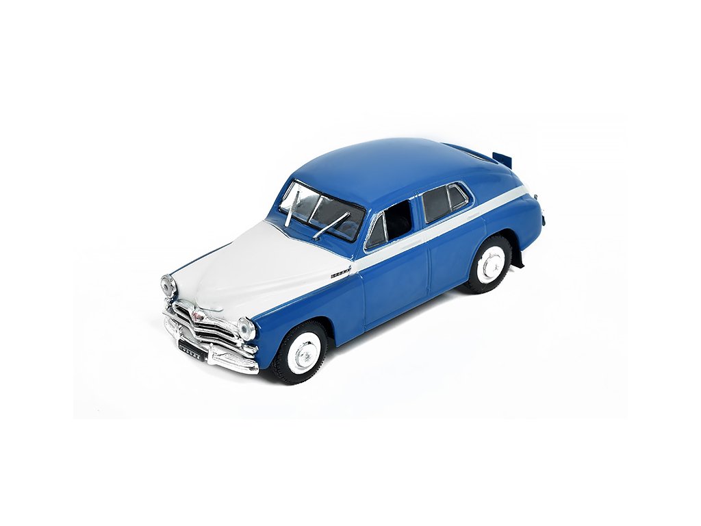 GAZ M20B Pobeda 1:43 - Kultovní auta SSSR Nejlepší časopis s modelem #1 GAZ M20 B Poběda - kovový model auta