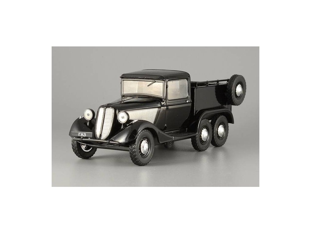 GAZ-21 1939 1:43 - Kultovní auta SSSR časopis s modelem #113 GAZ 21 - kovový model auta